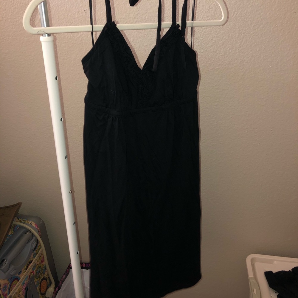 black dress